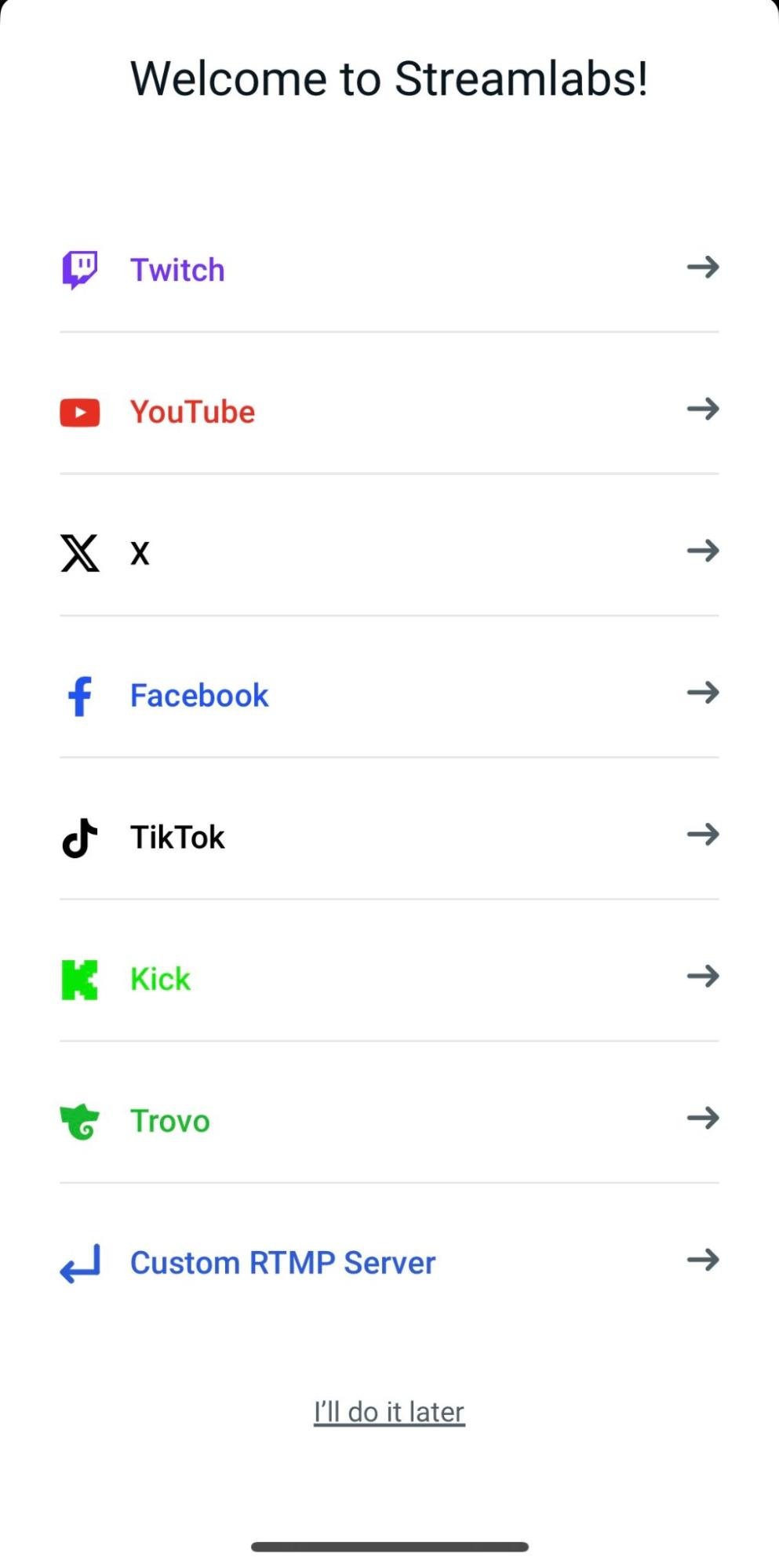 streamlabs mobile ios login